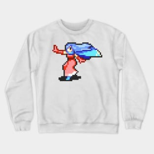 Female Sage Fighting Sprite Crewneck Sweatshirt